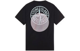 Stone Island: Чёрная футболка 