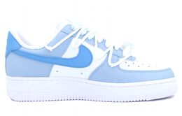 Nike: Голубые кроссовки  Air Force 1