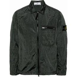 Stone Island: Зелёная куртка 