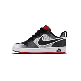 Nike: Чёрные кроссовки  Court