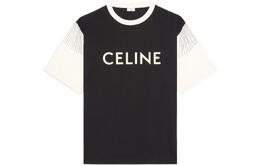 CELINE: Чёрная футболка 