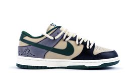 Nike: Чёрные кроссовки  Dunk