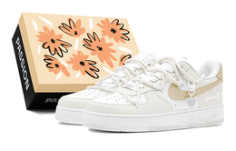 Nike: Жёлтые кроссовки  Air Force 1