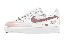 Nike: Розовые кроссовки  Air Force 1