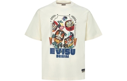 Evisu: Белая футболка 