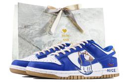 Nike: Голубые кроссовки  Dunk