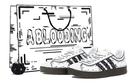 Adidas: Чёрные кроссовки  Skateboarding
