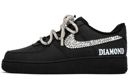 Nike: Чёрные кроссовки  Air Force 1