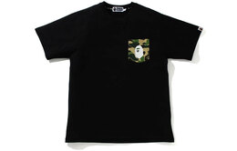 A BATHING APE: Чёрная футболка 