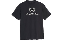 Balenciaga: Футболка с принтом 