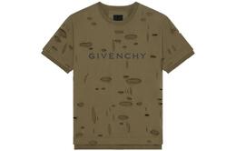 Givenchy: Коричневая футболка 