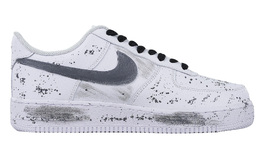 Nike: Серые кроссовки  Air Force 1