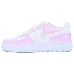Nike: Розовые кроссовки  Air Force 1