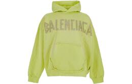 Balenciaga: Жёлтая толстовка 