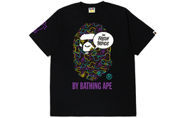 A BATHING APE: Чёрная футболка 