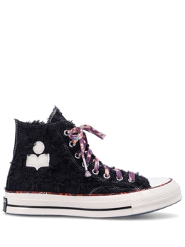 Converse: Чёрные кеды  Chuck 70 Hi