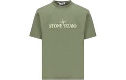 Stone Island: Зелёная футболка 