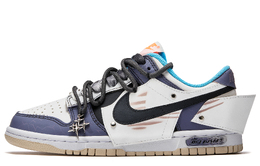 Nike: Фиолетовые кроссовки  Dunk