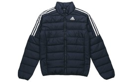 Adidas: Чёрный пуховик 