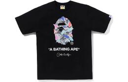 A BATHING APE: Чёрная футболка 