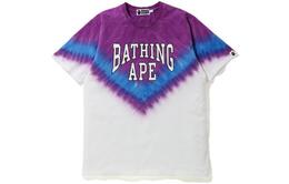 A BATHING APE: Фиолетовая футболка 