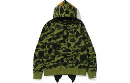 A BATHING APE: Зелёная толстовка 