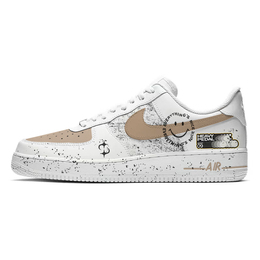 Nike: Белые кроссовки  Air Force 1