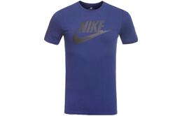 Nike: Фиолетовая футболка 