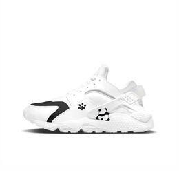 Nike: Чёрные кроссовки  Air Huarache