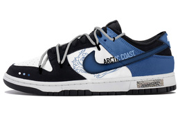 Nike: Чёрные кроссовки  Dunk