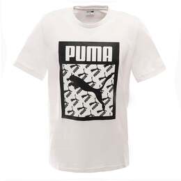 PUMA: Белая футболка 