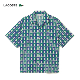 Lacoste: Синяя рубашка 