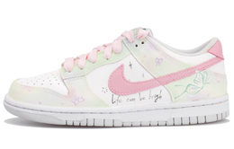 Nike: Белые кроссовки  Dunk