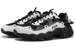 Fila: Чёрные кроссовки 