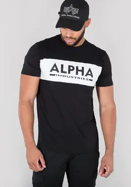 Alpha Industries: Чёрная футболка 