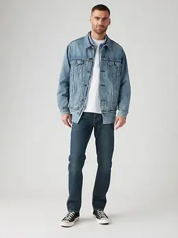 Levi's: Тёмные джинсы  502