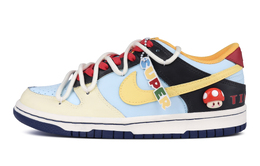 Nike: Жёлтые кроссовки  Dunk
