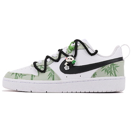 Nike: Зелёные кроссовки  Court