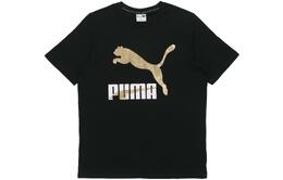 PUMA: Чёрная футболка 