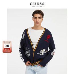 GUESS: Кардиган с вышивкой 