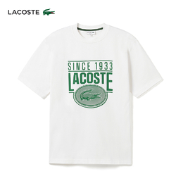 Lacoste: Белая футболка 