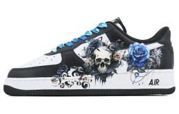 Nike: Чёрные кроссовки  Air Force 1