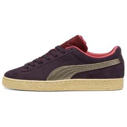 PUMA: Фиолетовые кроссовки  Suede