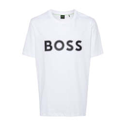 Hugo Boss: Белая футболка 