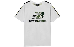 New Balance: Белая футболка 