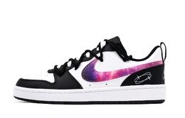 Nike: Чёрные кроссовки  Court