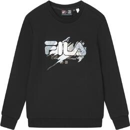 Fila: Чёрная толстовка 