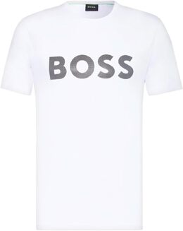 Hugo Boss: Белая футболка 