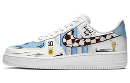 Nike: Голубые кроссовки  Air Force 1