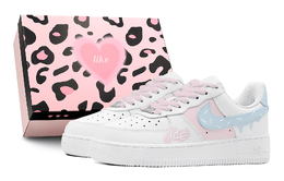 Nike: Голубые кроссовки  Air Force 1